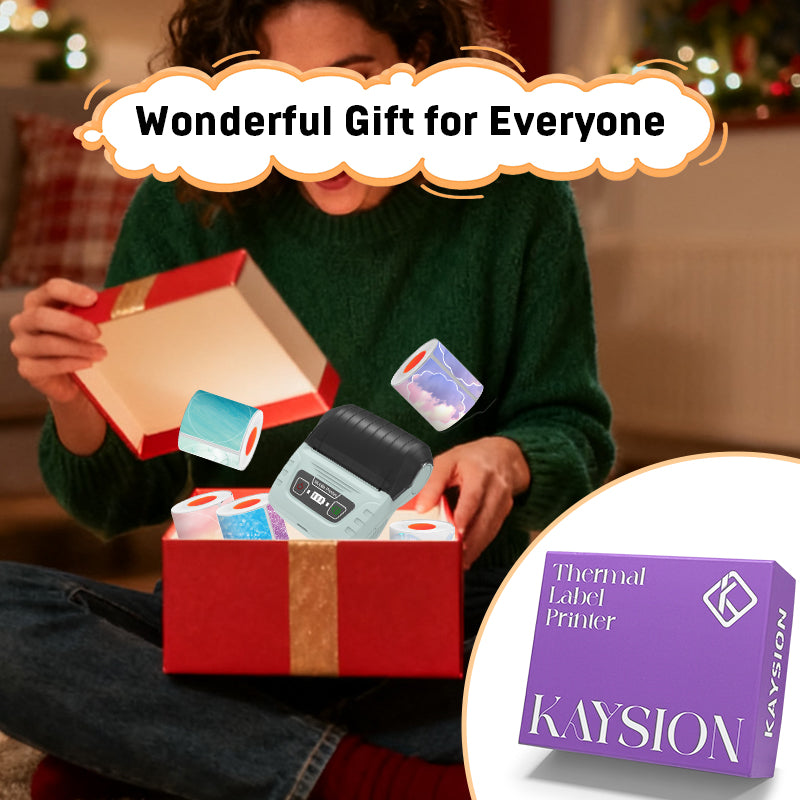 KAYSION SK58 Portable Thermal Printer Gift Set
