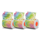 4 types of flower-shaped thermal labels For SK58/SK20/SK35/SK45/SK27