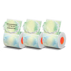 4 types of flower-shaped thermal labels For SK58/SK20/SK35/SK45/SK27