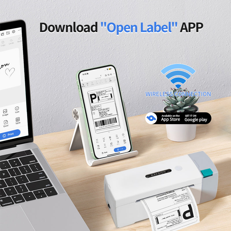 SK45 Thermal  Printer with 1 Roll Label（NZ Local Shippment）