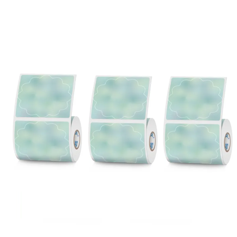 4 types of flower-shaped thermal labels For SK58/SK20/SK35/SK45/SK27