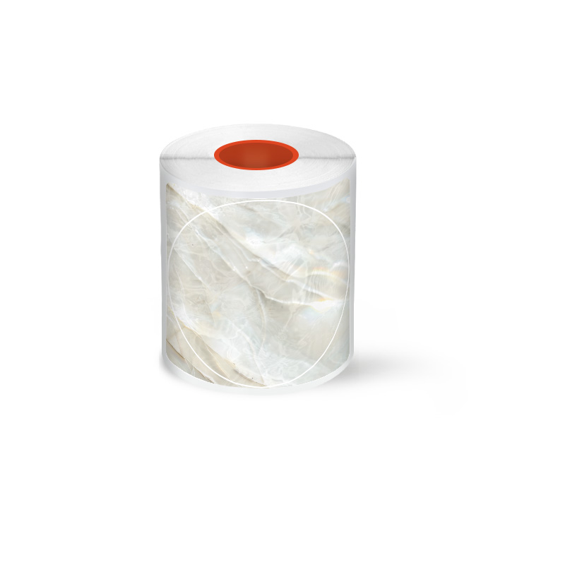 KAYSION 3 Rolls Round 50mm Thermal Label Paper For SK58/SK20/SK35/SK45/SK27