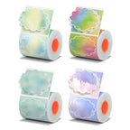 4 types of flower-shaped thermal labels For SK58/SK20/SK35/SK45/SK27