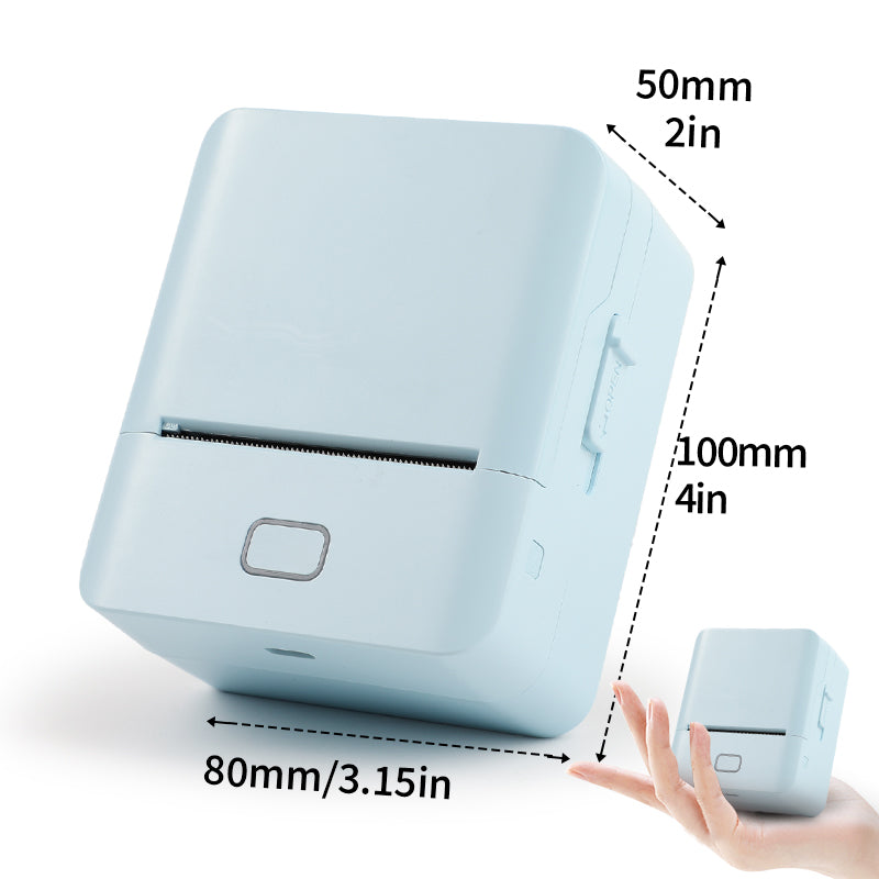 SK20 Mini Thermal Printer with 1 roll of White Label(US Local Shippment)