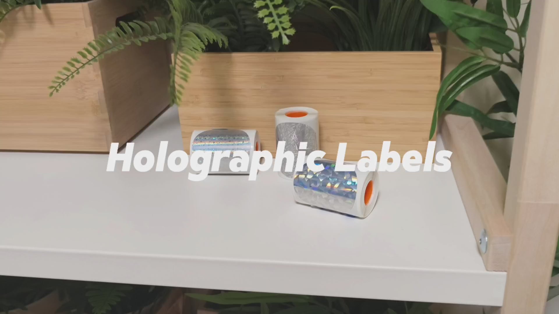 Thermal sensitive laser PET label Ice crack/abstract/Milky Way
