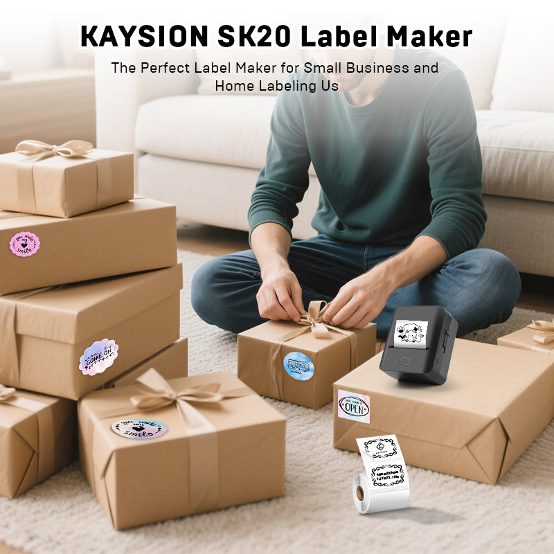KAYSION SK20 Bluetooth Portable Thermal Label Maker