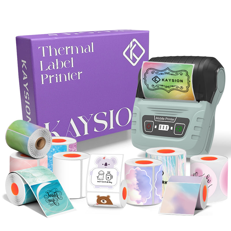 KAYSION SK58 Portable Thermal Printer Gift Set