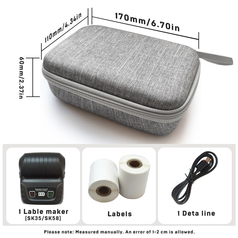 KAYSION Small Hard Shell Machine Storage Bag